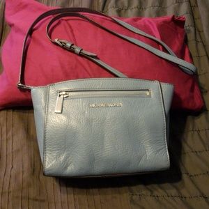 Michael Kors cross body bag slate blue